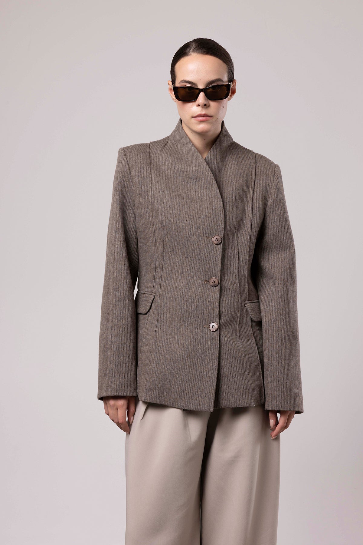 Kruvaze Blazer Ceket